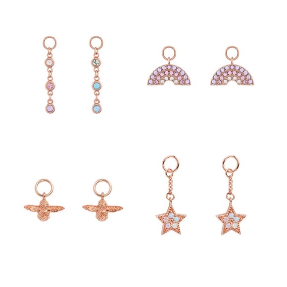 Olivia Burton Customizable Rose Gold Earring Set Earrings